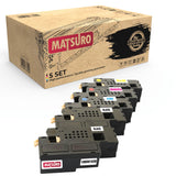 Compatible Toner cartridge Replacement for XEROX 106R01630 (1 SET + 1 BK) | Matsuro Original