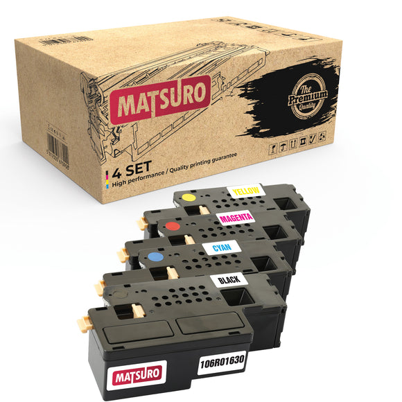 Compatible Toner cartridge Replacement for XEROX 106R01630 (1 SET) | Matsuro Original
