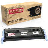 Compatible Toner cartridge Replacement for HP Q6000A Q6001A Q6003A Q6002A 124A CRG-707 (1 BLACK) | Matsuro Original