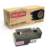 Compatible Toner cartridge Replacement for DELL 1250 1250C (1 BLACK) | Matsuro Original