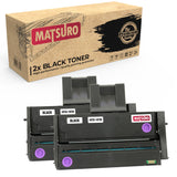 Compatible Toner Cartridge Replacement for RICOH 407254 407255 (2 BLACK) | Matsuro Original