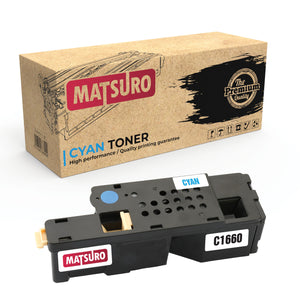 Compatible Toner cartridge Replacement for DELL C1660 (1 SET) | Matsuro Original