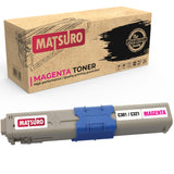 Compatible Toner cartridge Replacement for OKI C301/C321 (1 MAGENTA) | Matsuro Original