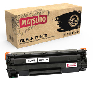 Compatible Toner Cartridge Replacement for HP CE278A 78A (1 BLACK) | Matsuro Original