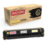 Compatible Toner cartridge Replacement for HP CF400X CF401X CF403X CF402X 201X (1 YELLOW) | Matsuro Original