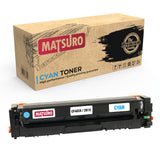 Compatible Toner cartridge Replacement for HP CF400X CF401X CF403X CF402X 201X (1 CYAN) | Matsuro Original