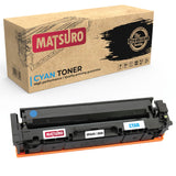 Compatible Toner cartridge Replacement for HP 203X CF540X CF541X CF542X CF543X (1 CYAN) | Matsuro Original