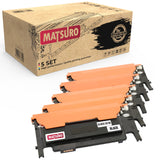 Compatible Toner cartridge Replacement for SAMSUNG CLT-4072S CLP-320 (1 SET + 1 BK) | Matsuro Original