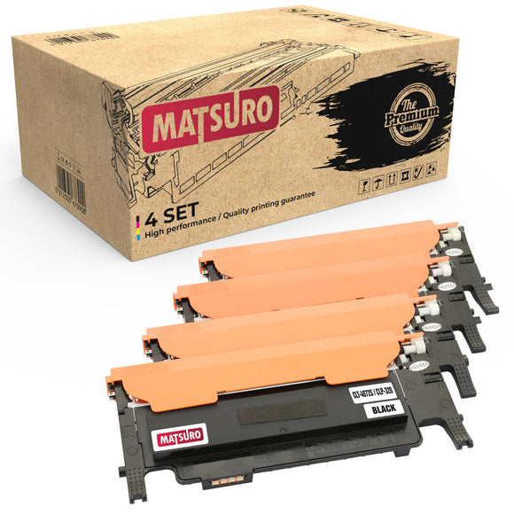 Compatible Toner cartridge Replacement for SAMSUNG CLT-4072S CLP-320 (1 SET) | Matsuro Original