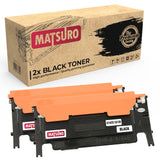 Compatible Toner cartridge Replacement for SAMSUNG CLT-4072S CLP-320 (2 BLACK) | Matsuro Original