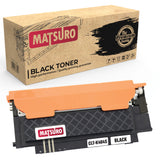 Compatible Toner cartridge Replacement for SAMSUNG CLT-K404S CLT-C404S CLT-M404S CLT-Y404S (1 BLACK) | Matsuro Original