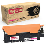 Compatible Toner cartridge Replacement for SAMSUNG CLT-K404S CLT-C404S CLT-M404S CLT-Y404S (1 MAGENTA) | Matsuro Original
