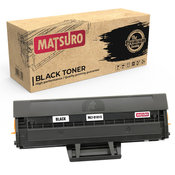 Compatible Toner Cartridge Replacement for SAMSUNG MLT-D101S (1 BLACK) | Matsuro Original
