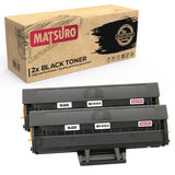 Compatible Toner Cartridge Replacement for SAMSUNG MLT-D101S (2 BLACK) | Matsuro Original