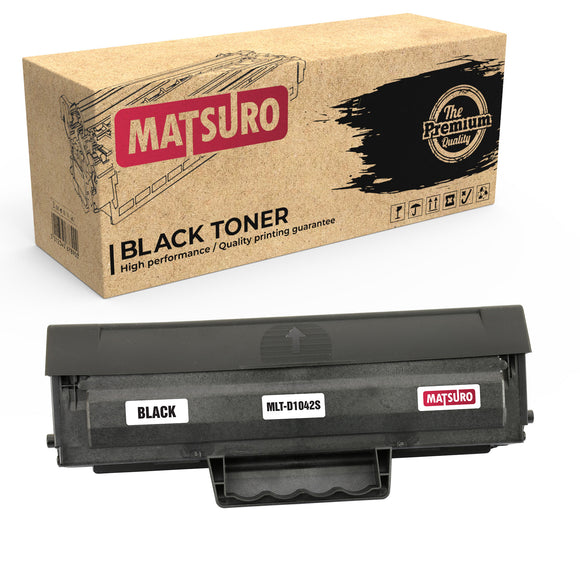 Compatible Toner Cartridge Replacement for SAMSUNG MLT-D1042S (1 BLACK) | Matsuro Original