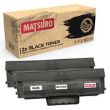 Compatible Toner Cartridge Replacement for SAMSUNG MLT-D1042S (2 BLACK) | Matsuro Original