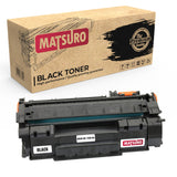 Compatible Toner Cartridge Replacement for HP Q5949A 49A 7553A 53A (1 BLACK) | Matsuro Original