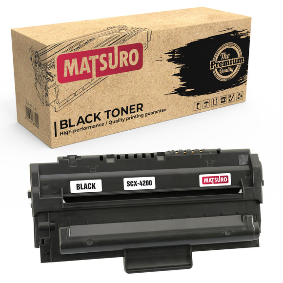 Compatible Toner Cartridge Replacement for SAMSUNG SCX-4200 (1 BLACK) | Matsuro Original