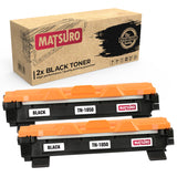 Compatible Toner Cartridge Replacement for BROTHER TN-1050 (2 BLACK) | Matsuro Original