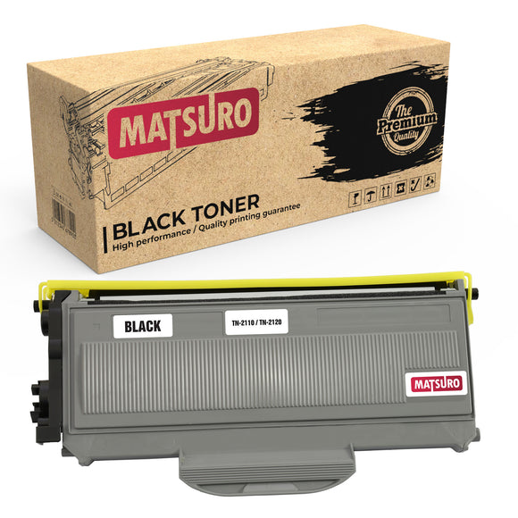 Compatible Toner Cartridge Replacement for BROTHER TN-2110 TN-2120 (1 BLACK) | Matsuro Original