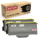 Compatible Toner Cartridge Replacement for BROTHER TN-2110 TN-2120 (2 BLACK) | Matsuro Original