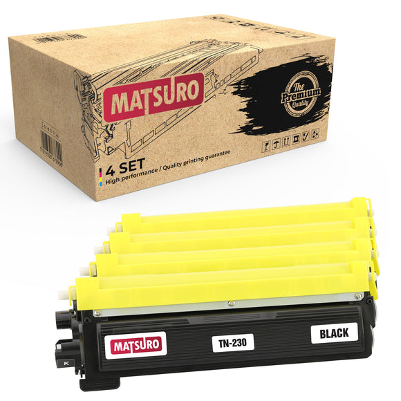 Compatible Toner cartridge Replacement for BROTHER TN-230 (1 SET) | Matsuro Original