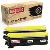 Compatible Toner cartridge Replacement for BROTHER TN-230 (2 BLACK) | Matsuro Original