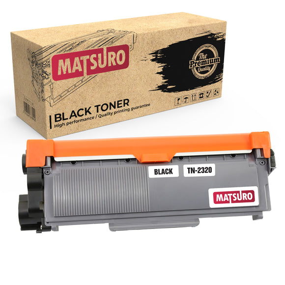 Compatible Toner Cartridge Replacement for BROTHER TN-2320 (1 BLACK) | Matsuro Original
