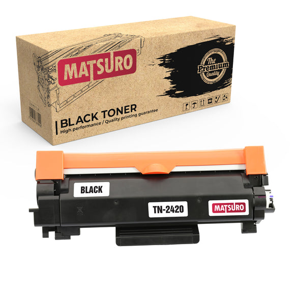 Compatible Toner Cartridge Replacement for BROTHER TN-2420 (1 BLACK) | Matsuro Original