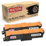 Compatible Toner cartridge Replacement for BROTHER TN-247 (2 BLACK) | Matsuro Original