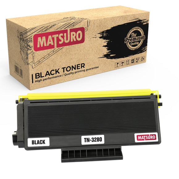Compatible Toner Cartridge Replacement for BROTHER TN-3280 (1 BLACK) | Matsuro Original