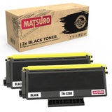 Compatible Toner Cartridge Replacement for BROTHER TN-3280 (2 BLACK) | Matsuro Original