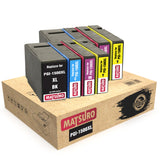Compatible Ink Cartridges Replacement for CANON PGI-1500XL PGI1500 XL (2 SETS) | Matsuro Original