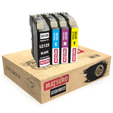Compatible Ink Cartridges Replacement for BROTHER LC123 LC125 LC127 (1 SET) | Matsuro Original