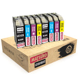 Compatible Ink Cartridges Replacement for BROTHER LC123 LC125 LC127 (2 SETS) | Matsuro Original