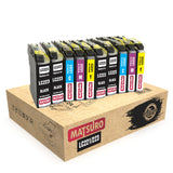 Compatible Ink Cartridges Replacement for BROTHER LC221 LC223 (2 SETS + 2 BK) | Matsuro Original