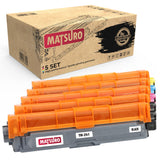 Compatible Toner cartridge Replacement for BROTHER TN-241 TN-242 TN-245 TN-246 (1 SET + 1 BK) | Matsuro Original