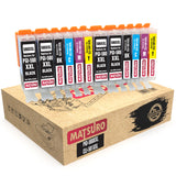 Compatible Ink Cartridges Replacement for CANON PGI-580 XXL CLI-581 XXL 580 581 (2 SETS of 5 + 2 BK) | Matsuro Original