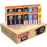 Compatible Ink Cartridges Replacement for EPSON 202XL 202 XL (2 SETS + 2 BK) | Matsuro Original