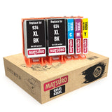 Compatible Ink Cartridges Replacement for HP 934XL 935XL 934 XL 935 XL (1 SET + 1 BK) | Matsuro Original