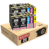Compatible Ink Cartridges Replacement for HP 950XL 951XL 950 XL 951 XL (2 SETS + 2 BK) | Matsuro Original